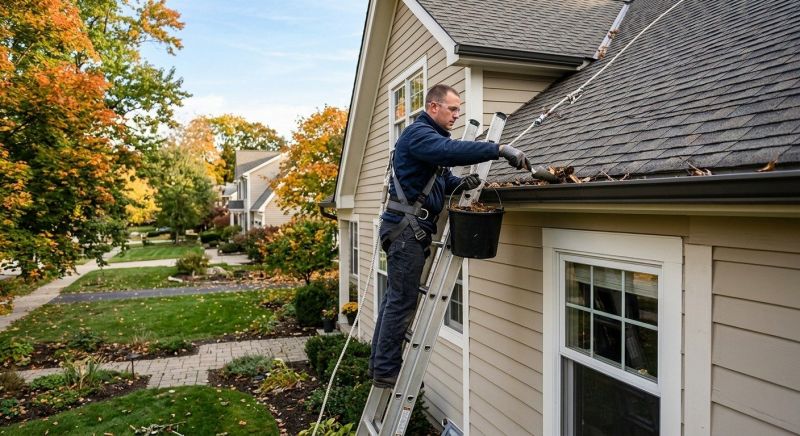 Downspout Cleaning in Rochester, NY