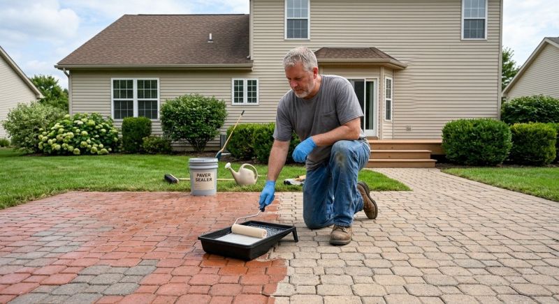 Paver Driveway Sealing in Tacoma, WA