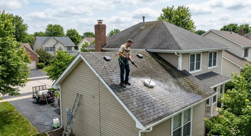 Rubber Roof Cleaning in Vancouver, WA