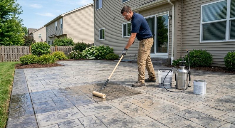 Sidewalk Concrete Sealing in Gig Harbor, WA
